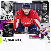 NHL 21 PAL Playstation 4 box art